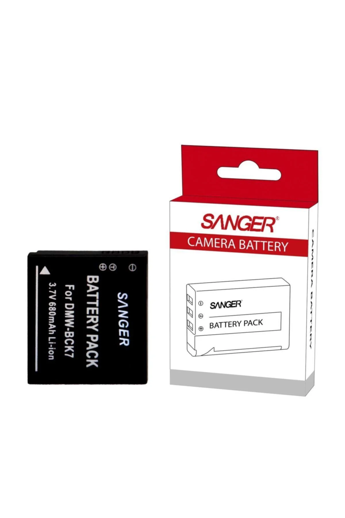BCK7 Panasonic Fotoğraf Makinesi Batarya