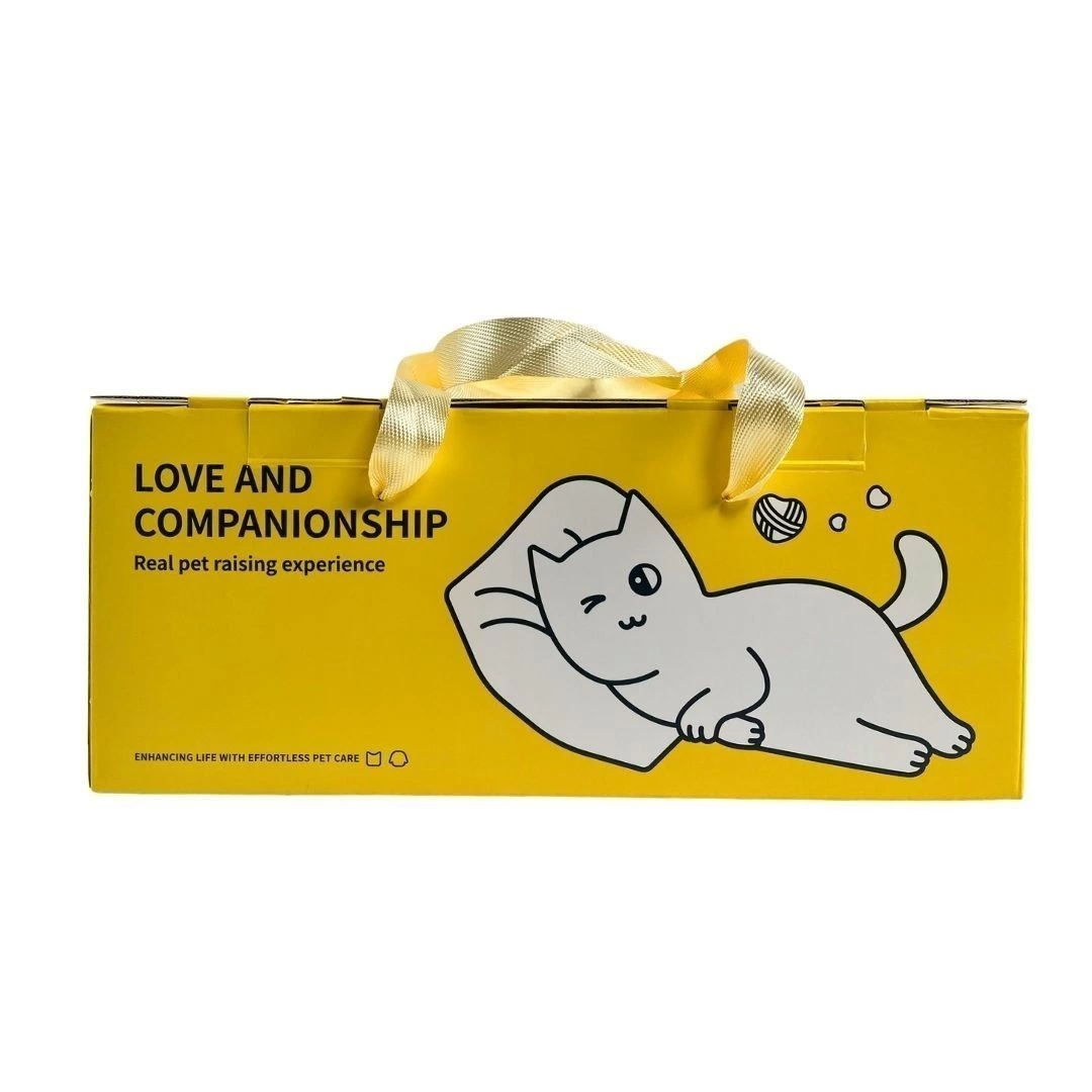 B&D Büyük Kedi Sırt Çantası Sarı