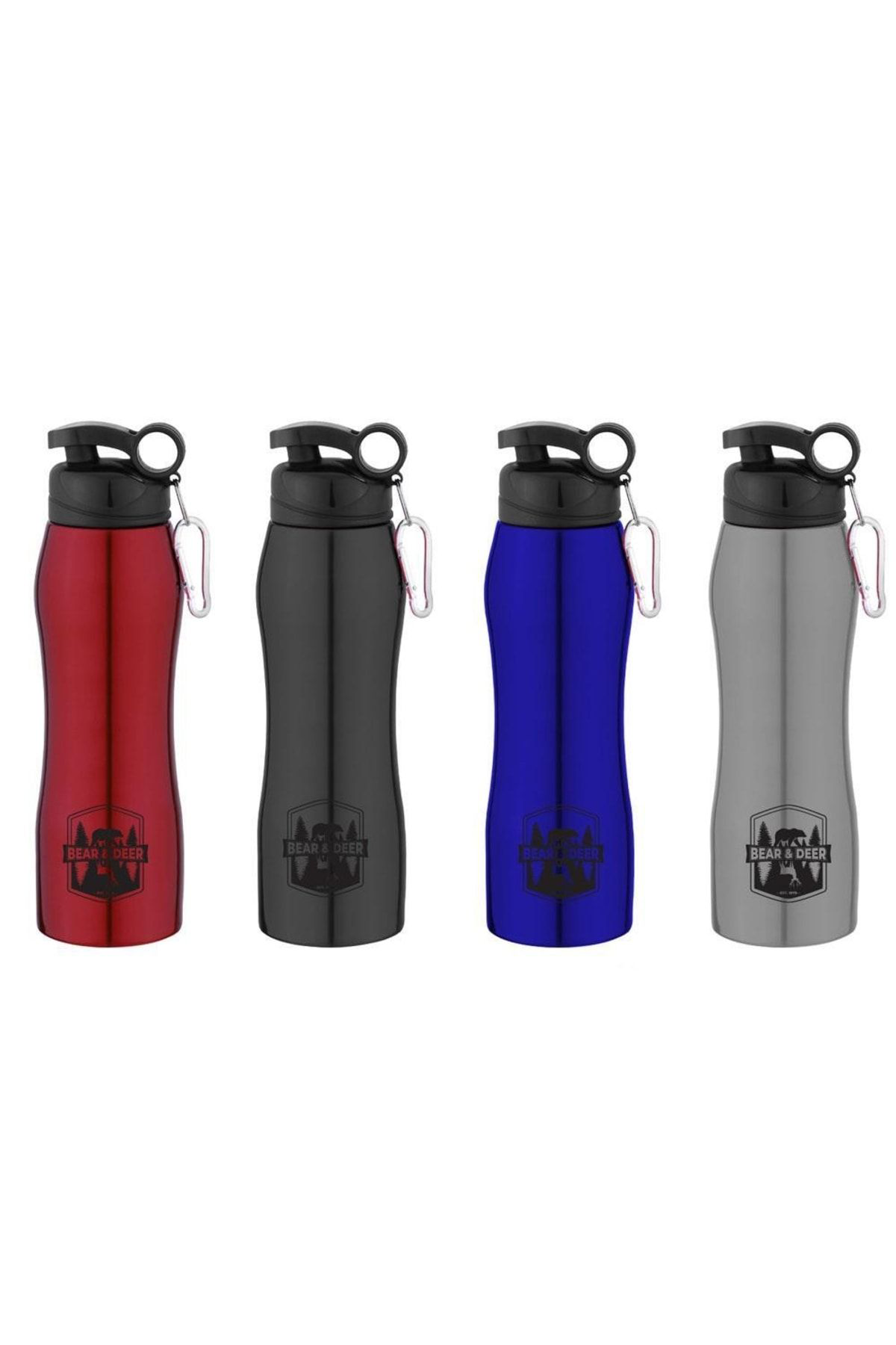 Bear & Deer B&D Matara Çelik İnce Pipetli 750 Ml