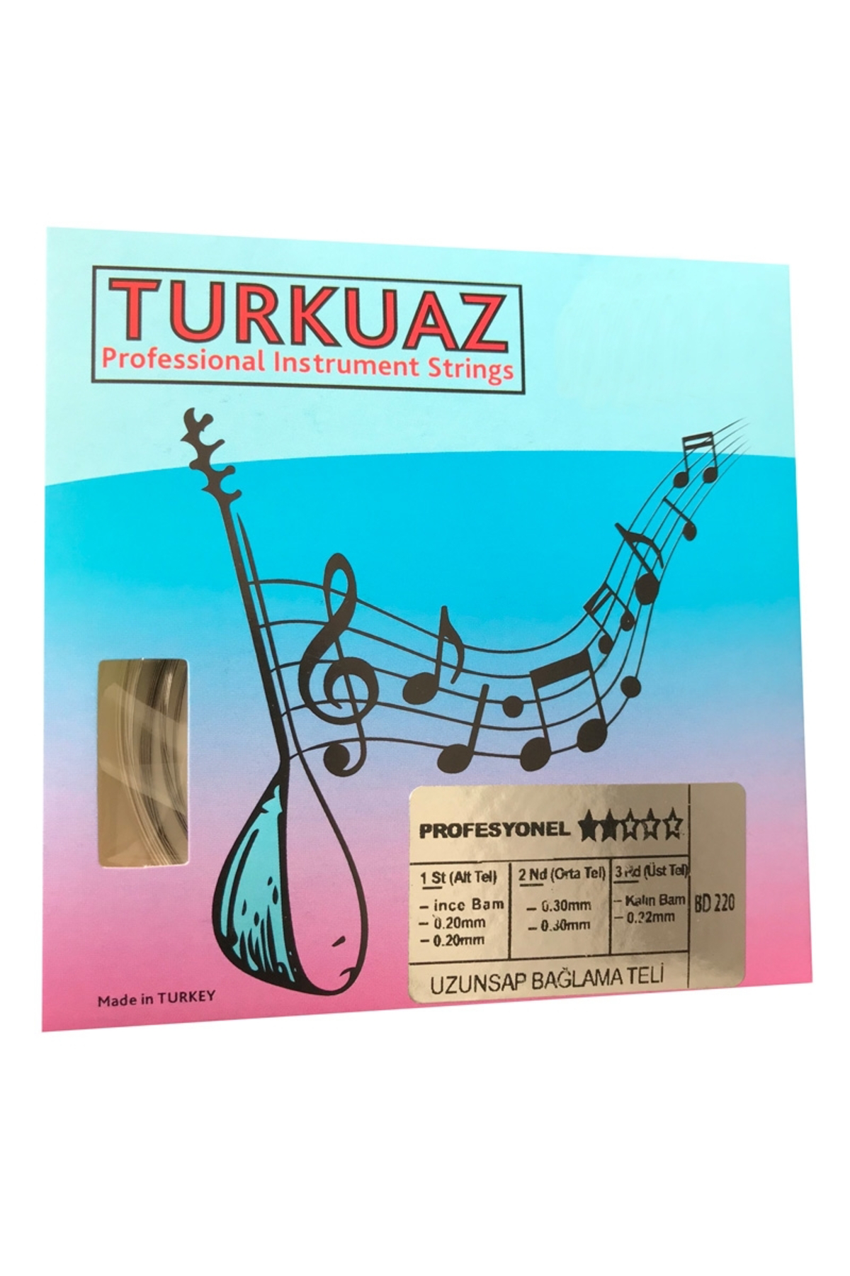 BD220 Uzun Sap Bağlama Teli 020 Paslanmaz Takım Tel