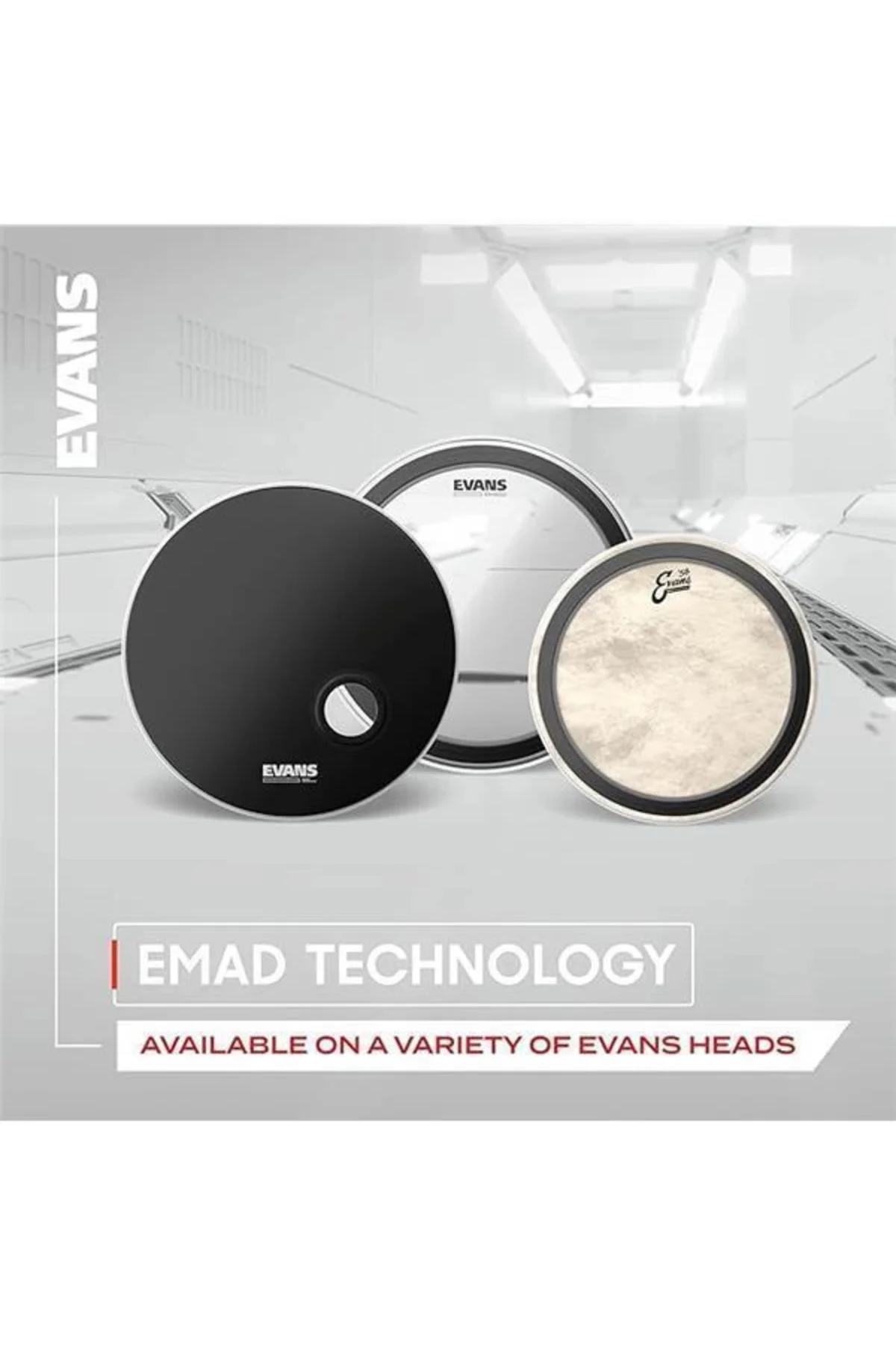 BD22REMAD Bas drum Rezonans Postu 55,8 cm (22 inç)