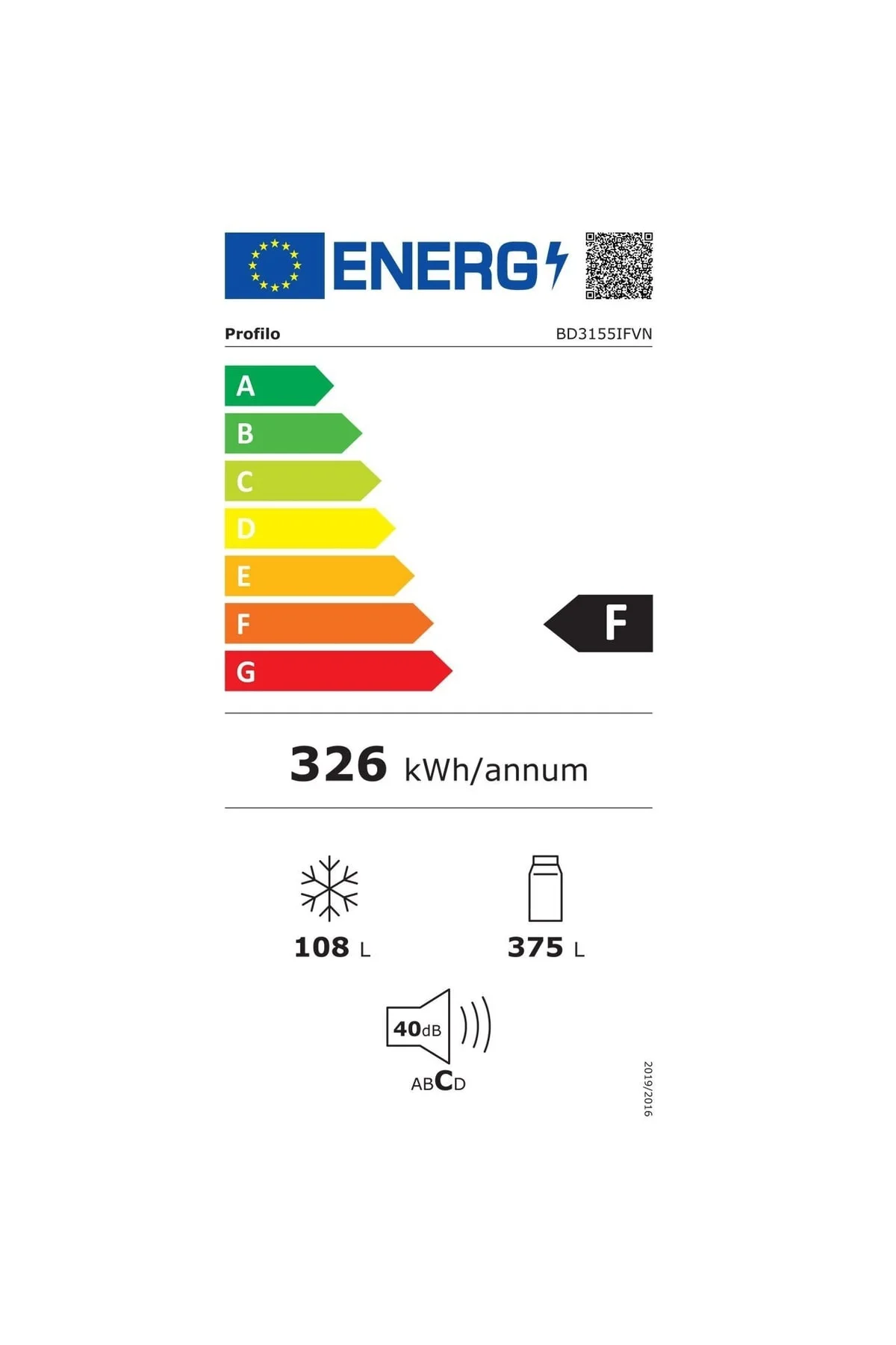 Bd3155ıfvn F Enerji Sınıfı 483 Lt Nofrost Alttan Donduruculu Buzd