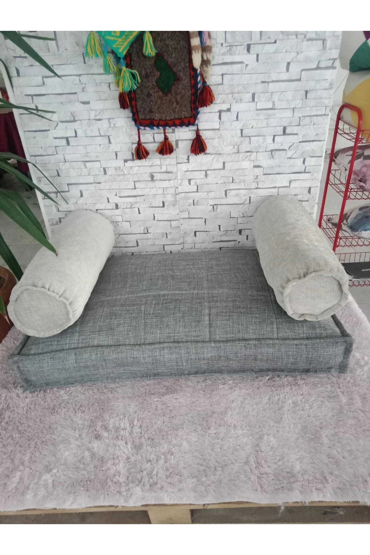 Bdphome Çocuk Odası Yer Minderi Ve Şeker Yastığı