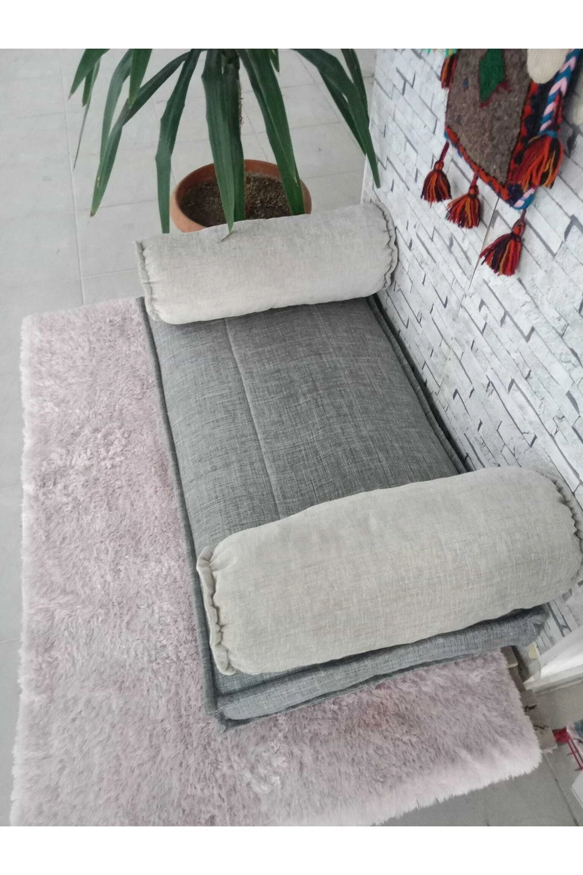 Bdphome Çocuk Odası Yer Minderi Ve Şeker Yastığı