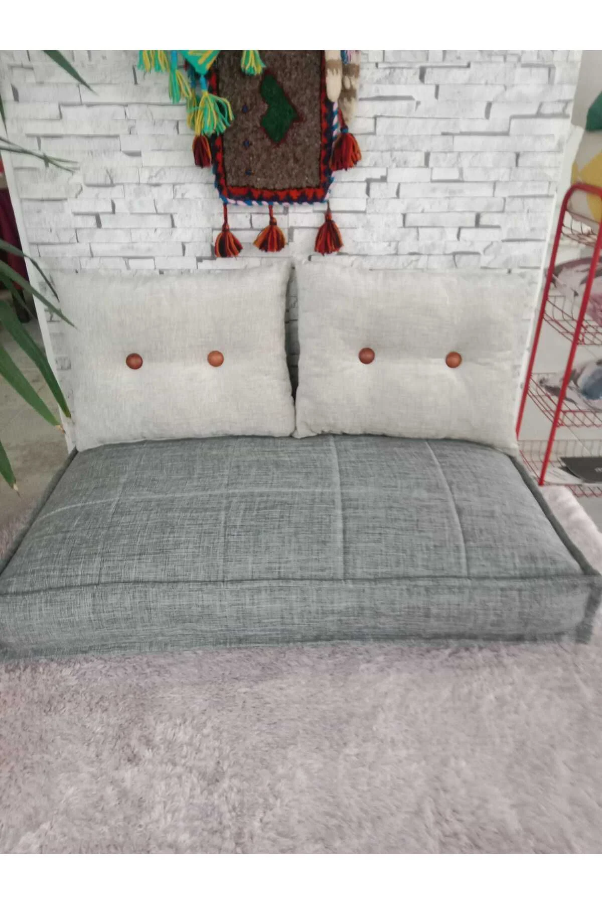 Bdphome Çocuk Odası Yer Minderi Ve Yastığı