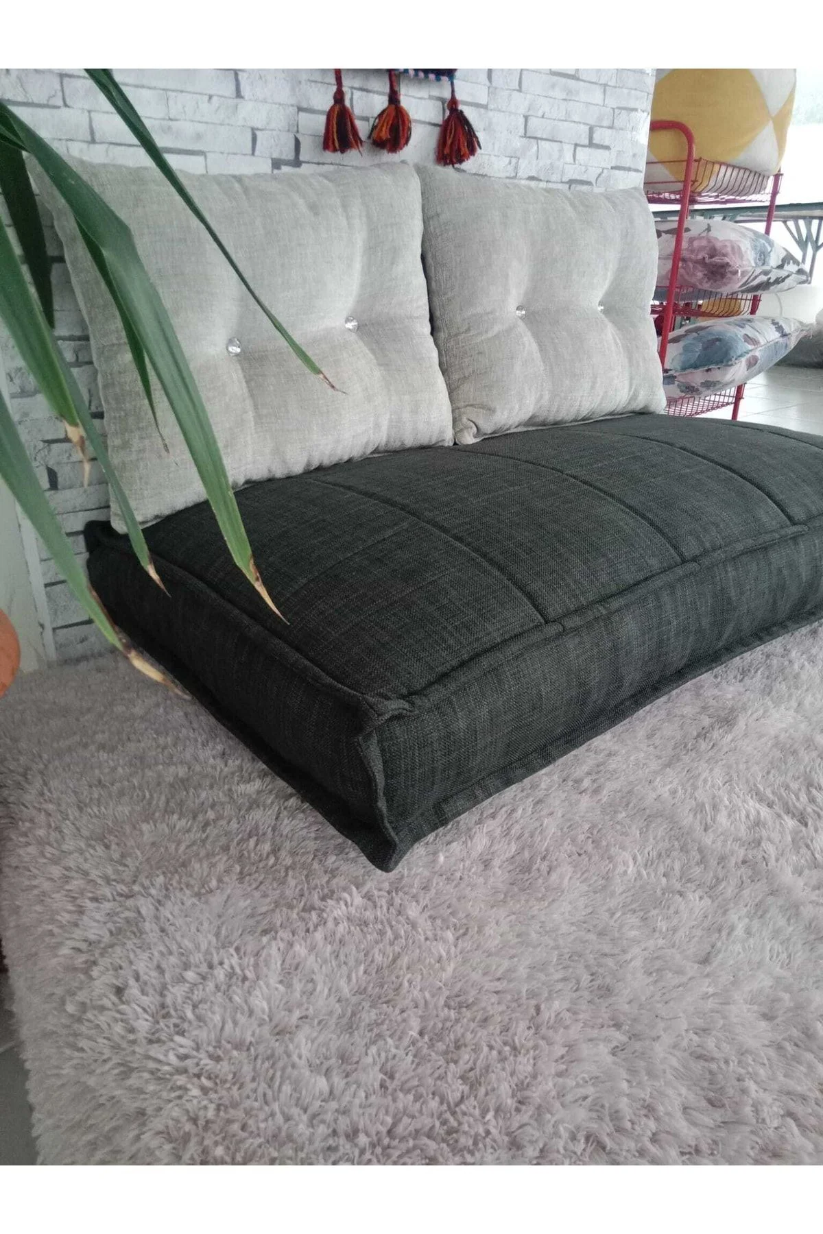 Bdphome Çocuk Odası Yer Minderi Ve Yastığı