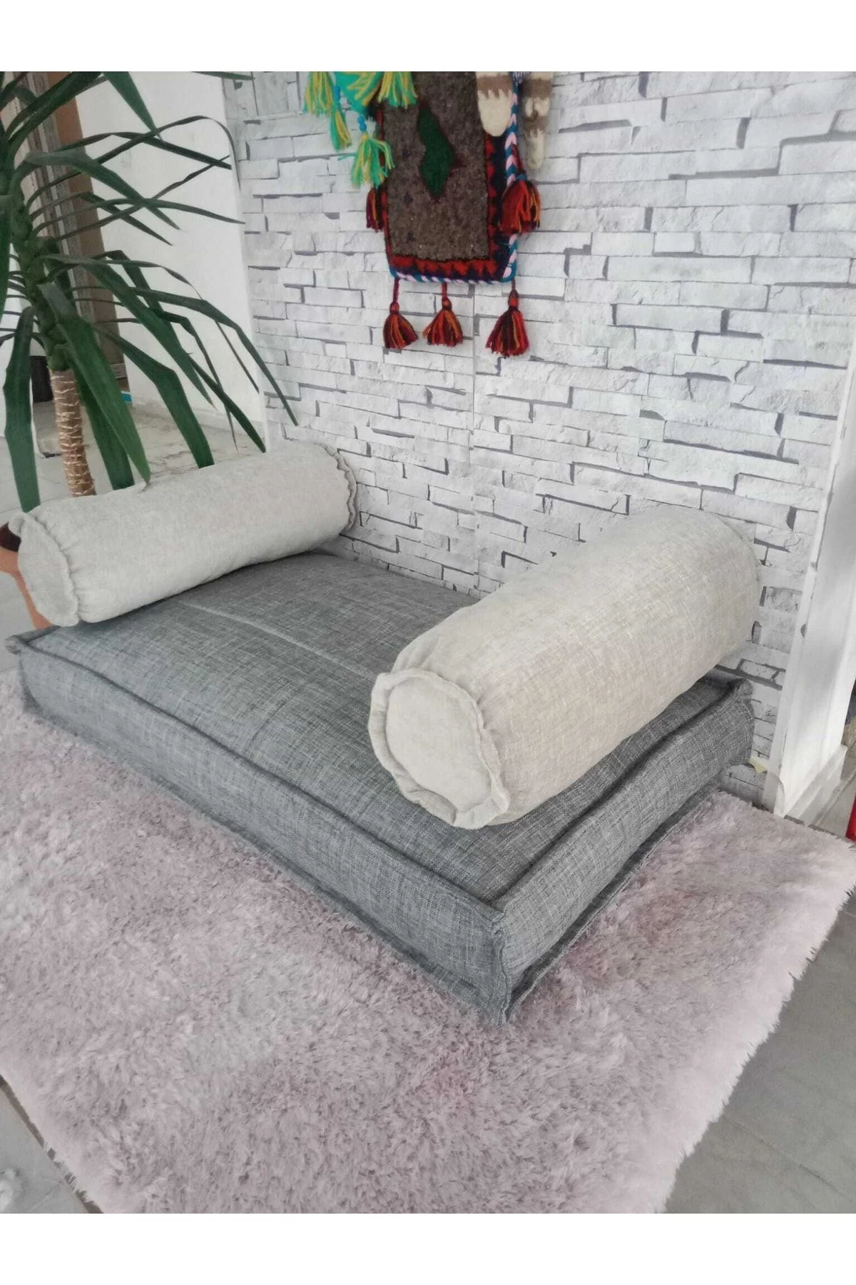 Bdphome Çocuk Odası Yer Minderi Ve Şeker Yastığı