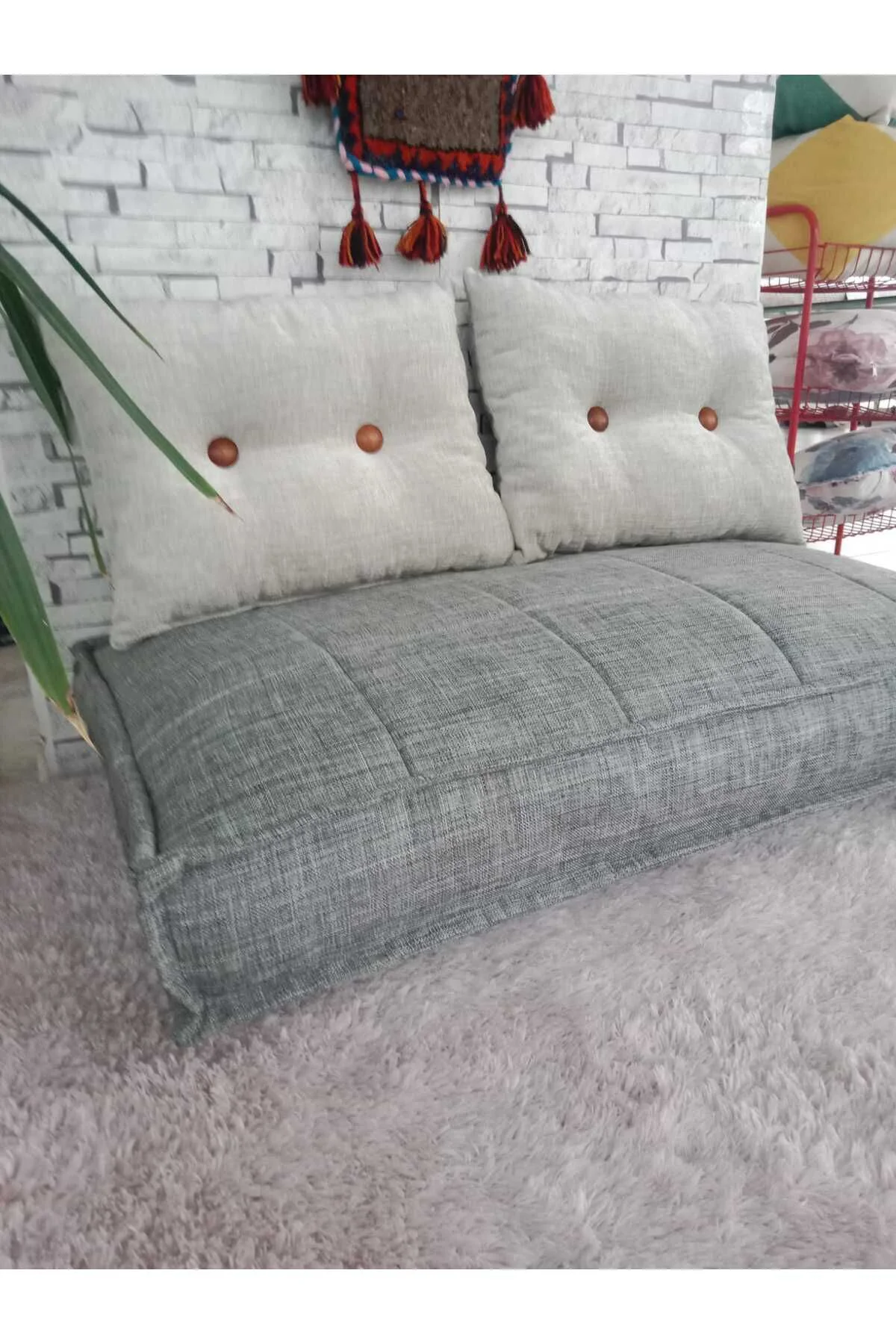 Bdphome Çocuk Odası Yer Minderi Ve Yastığı