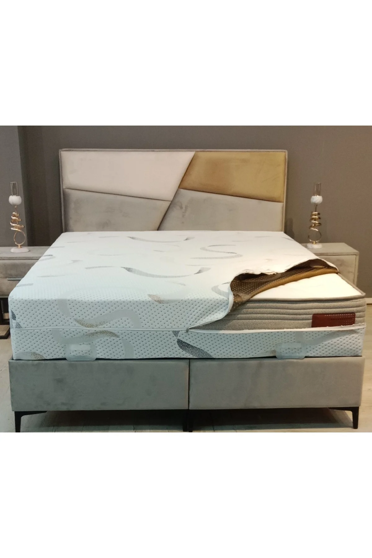 Bdphome Yatak Pedi & Şiltesi Not Lütfen Yatak Yükseklik Belirteli