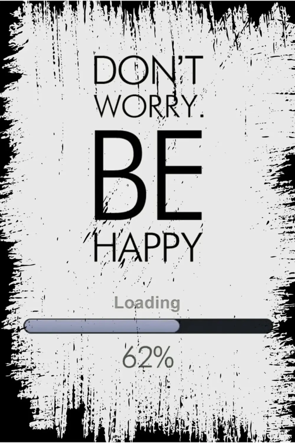 Be Happy Retro Ahşap Duvar Posteri 20 X 30