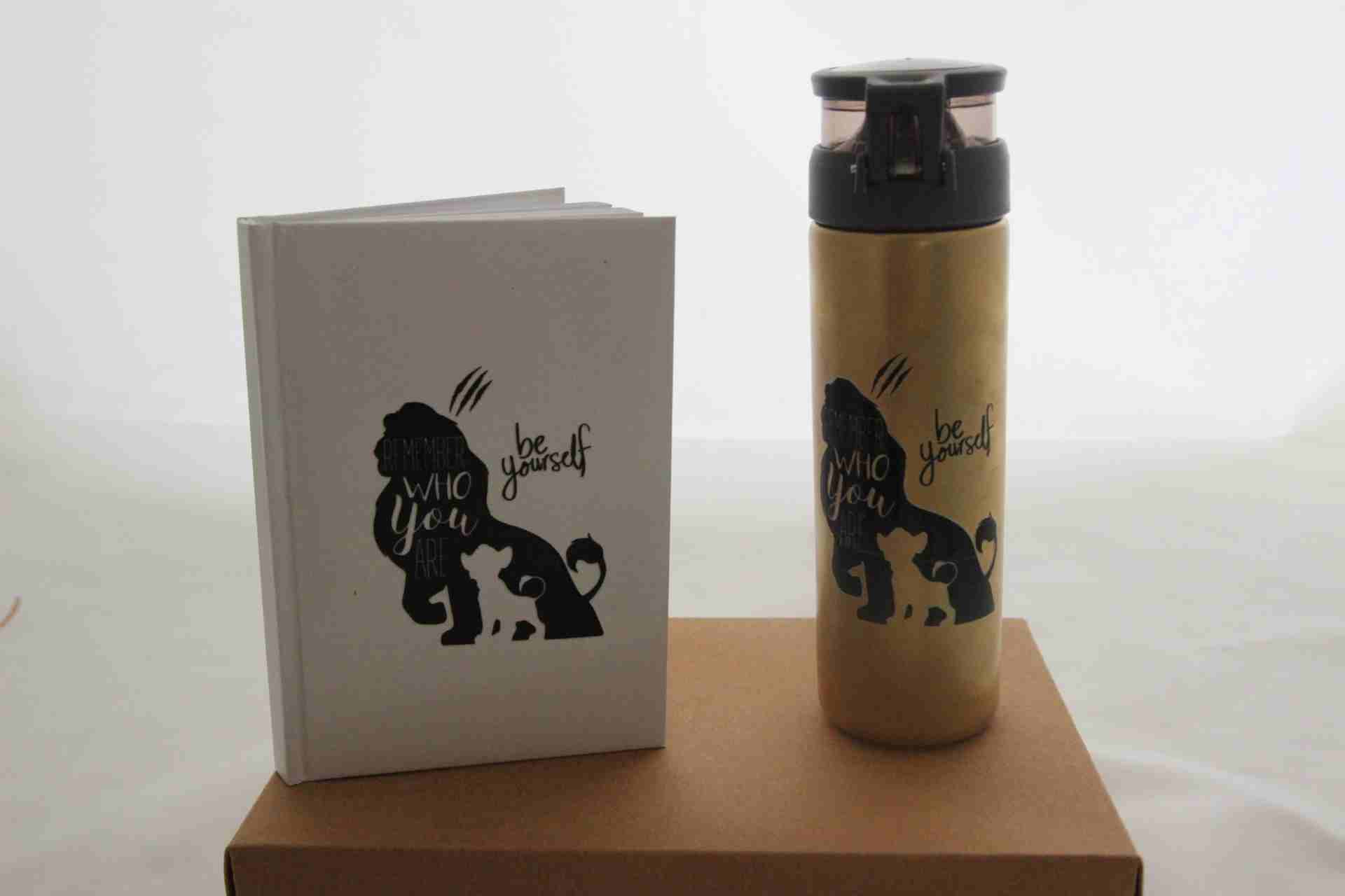 İhtiyaçavm Be Yourself Hediye Kutusu - Be Yourself Temalı Termos Ve Defter Hediye Seti
