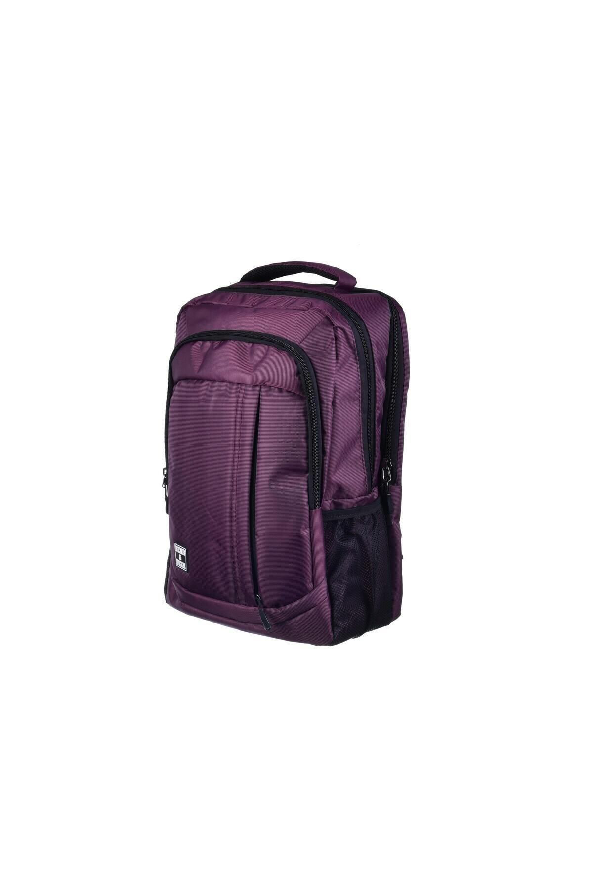 Bear&Dear Bear & Deer Durable Okul Çantası Mürdüm Cn0266