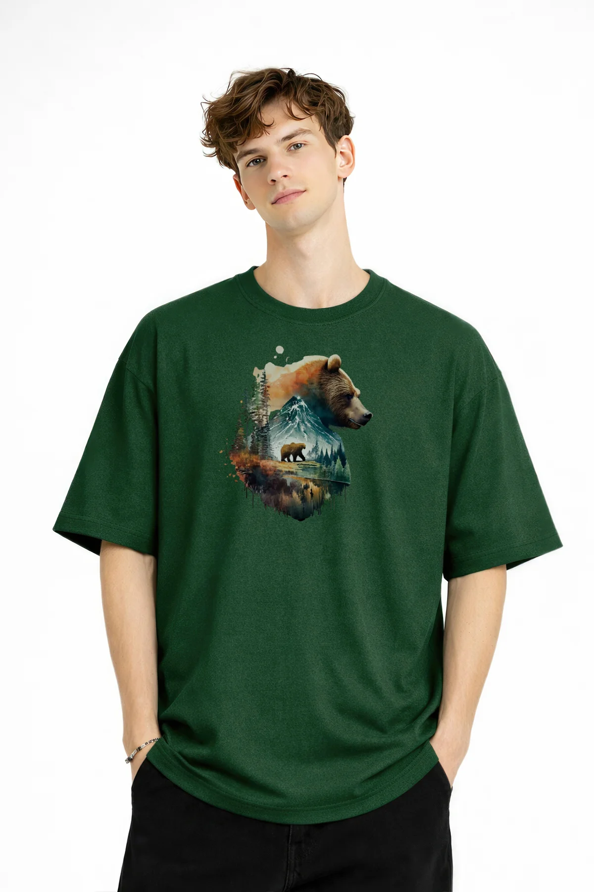 Bear2 - Oversize Tişört HAKI Fiyatı, Yorumları ve Özellikleri