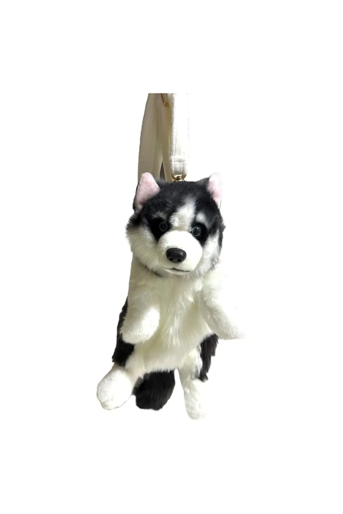 BEAR&DEER BD-CAT002 PELUŞ BÜYÜK KÖPEK ŞEKİLLİ SIRT ÇANTASI TEK GÖ