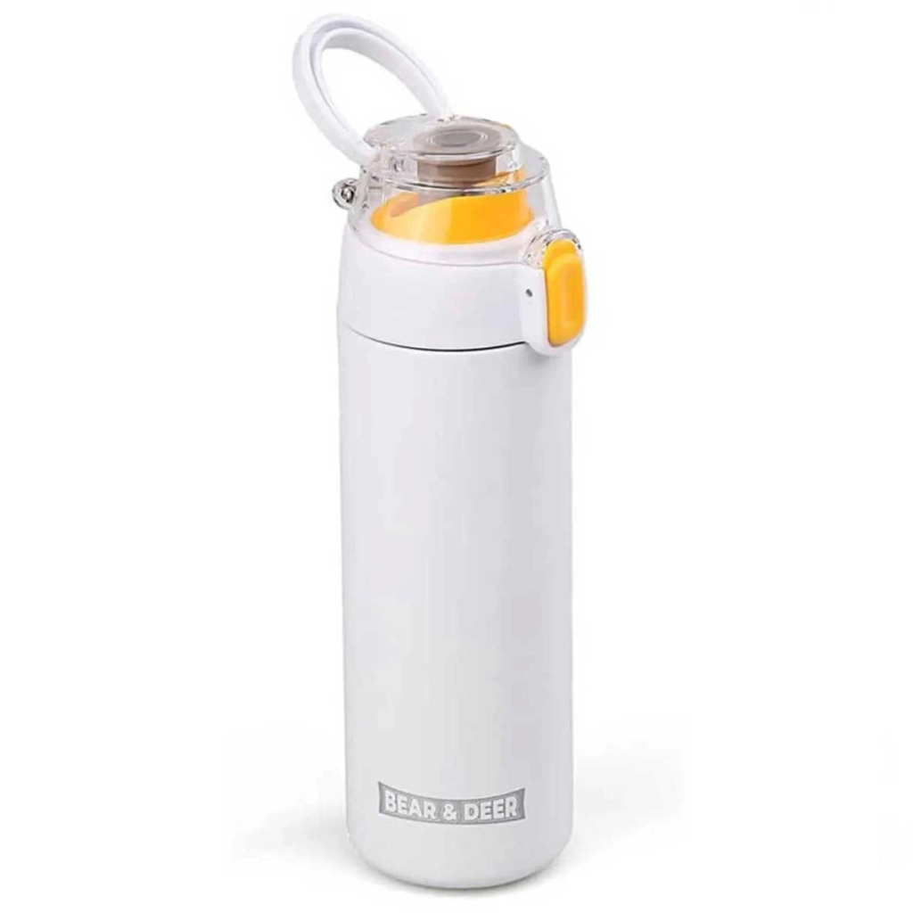 Bear&DeerŞeffafKapakÇelikMatara450ml0033 Bear&DeerŞeffafKapakÇelikMatara450ml0033