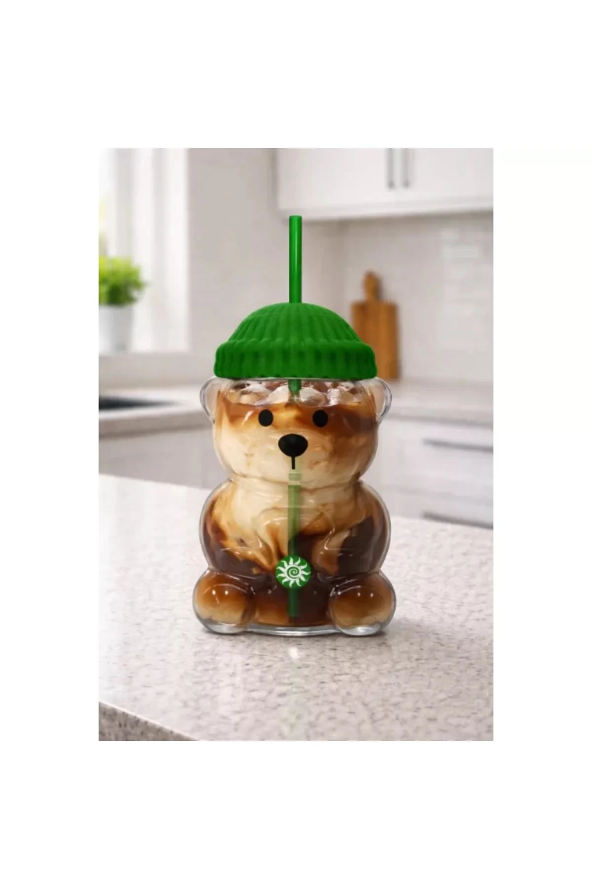 Bearista Plastik Soğuk İçecek Bardağı