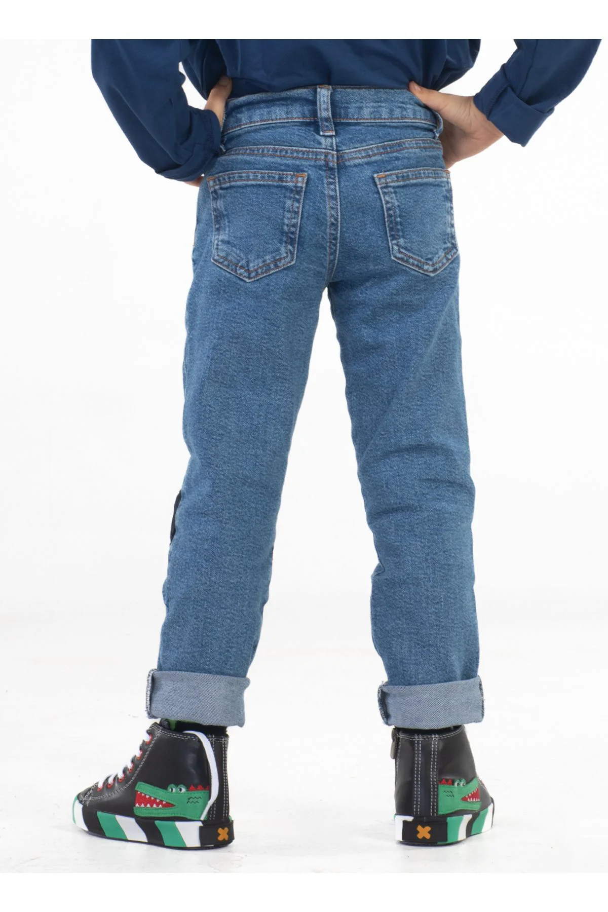 Beast Erkek Çocuk Denim Pantolon