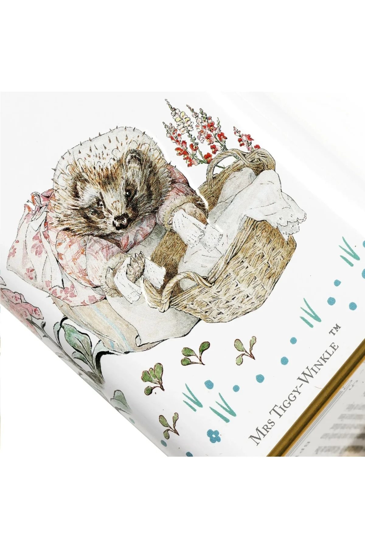 Beatrix Potter Peter Rabbit Metal Kutu 40'lı İngiliz Afternoon Ça