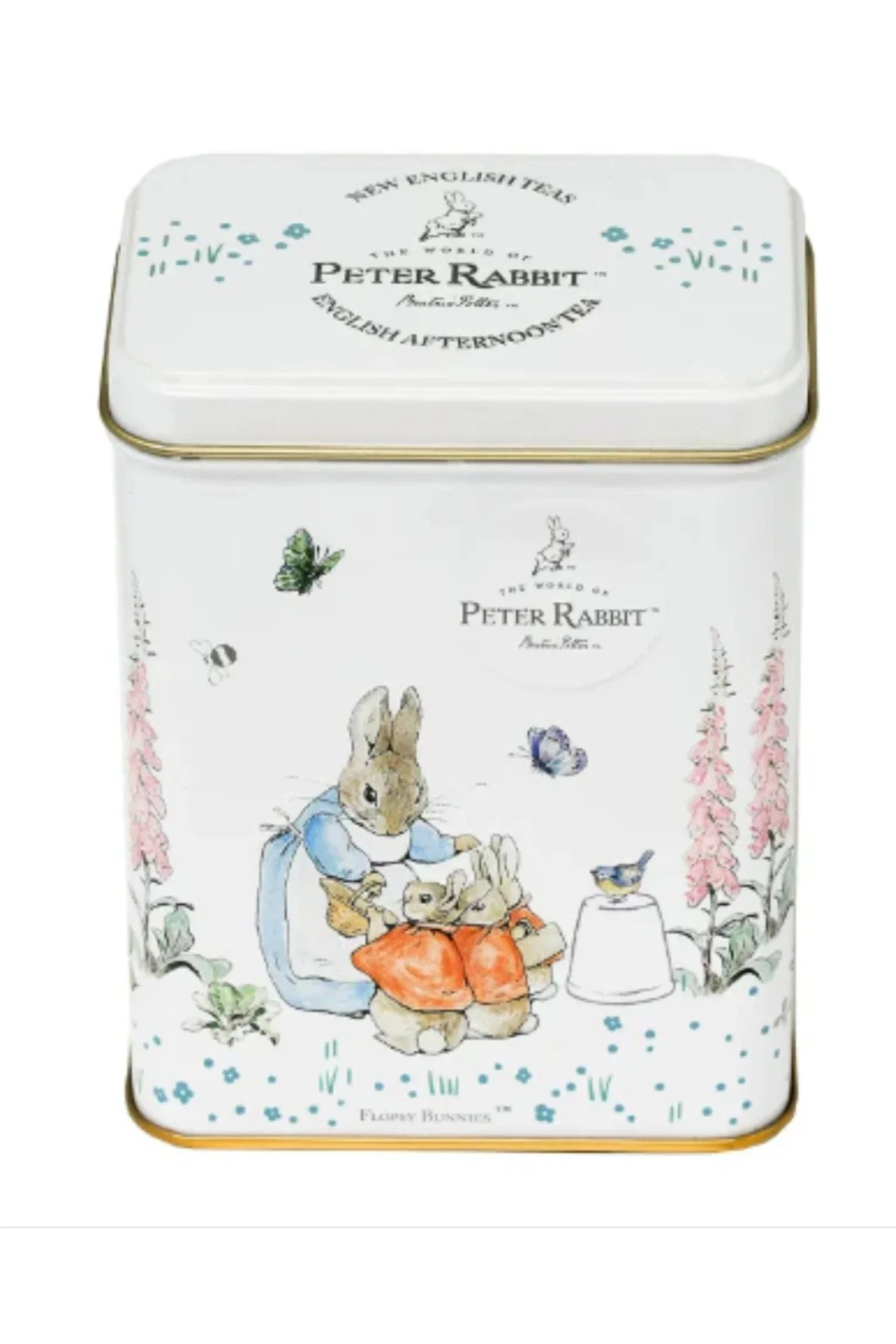 Beatrix Potter Peter Rabbit Metal Kutu 40'lı İngiliz Afternoon Ça