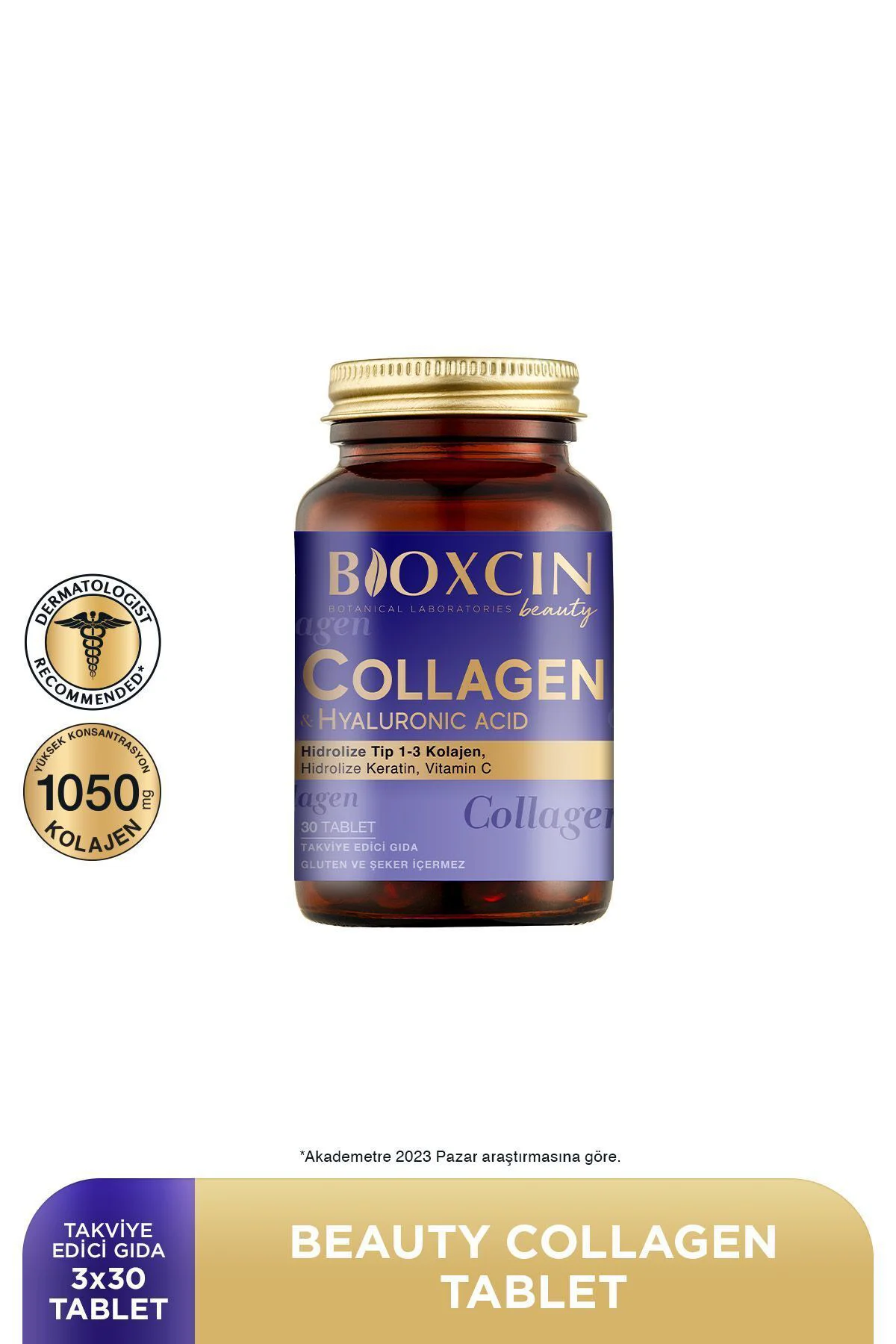 Beauty Collagen Tablet Tip 1 & Tip 3 Hidrolize Kolajen Tablet (3