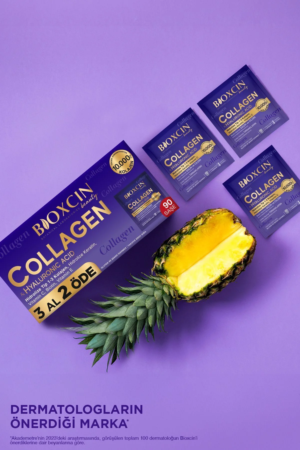 Beauty Collagen Toz Saşe 10.000 mg Tip 1 & 3 Hidrolize Kolajen Sa