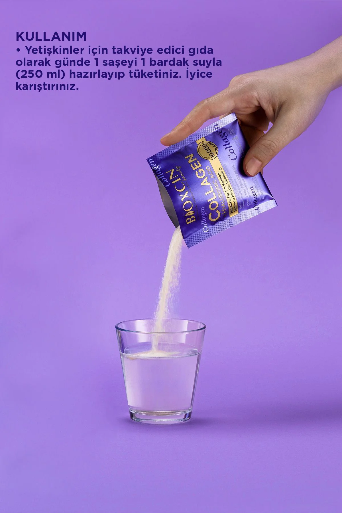 Beauty Collagen Toz Saşe 10.000 mg Tip 1 & 3 Hidrolize Kolajen Sa