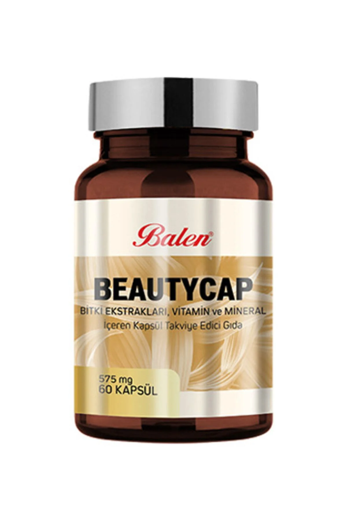 Beautycap Bitki Ekstraktları, Vitamin Ve Mineral Içeren 575 Mg*60