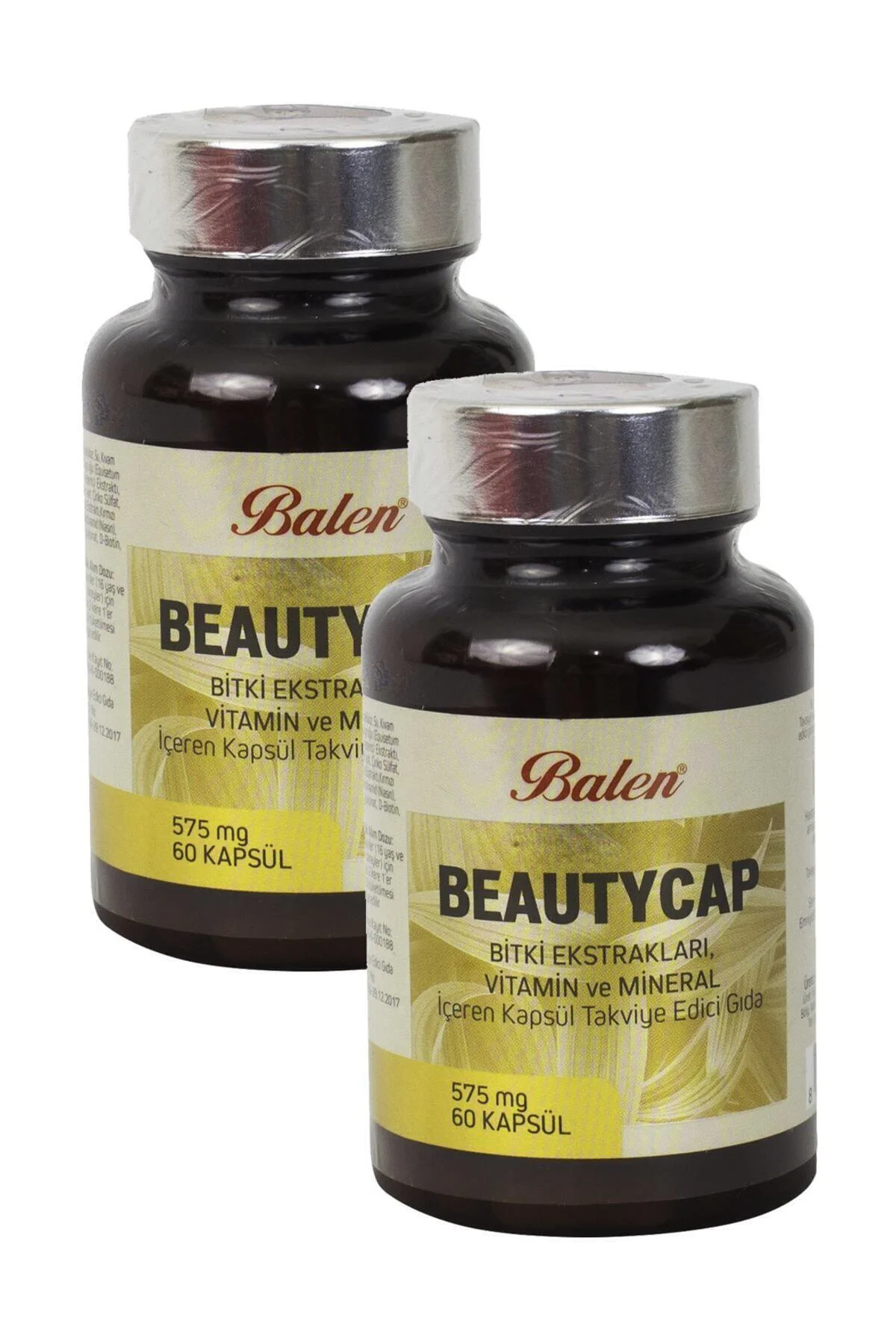 Beautycap Takviye Edici Gıda 575 Mg 60 Kapsül - 2 Adet