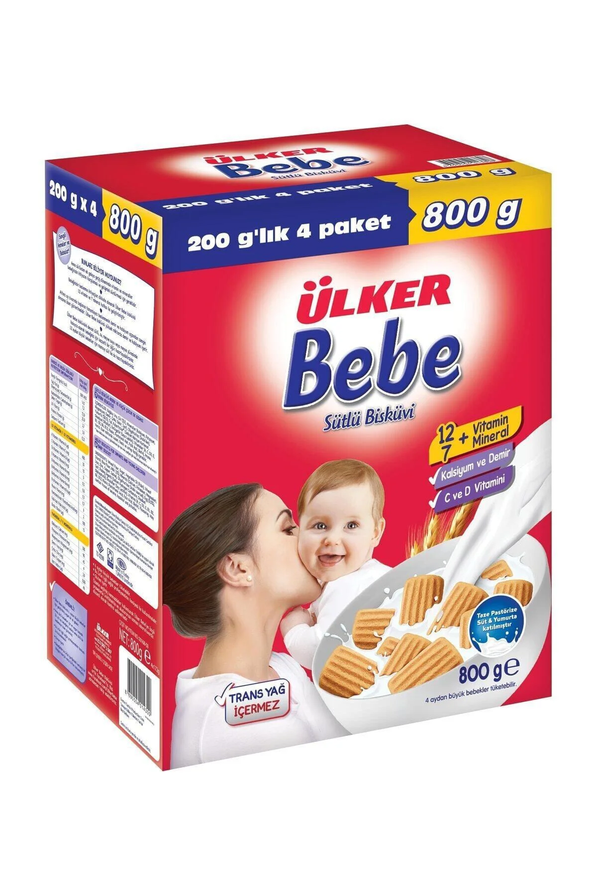 Bebe Bisküvi 800 Gr