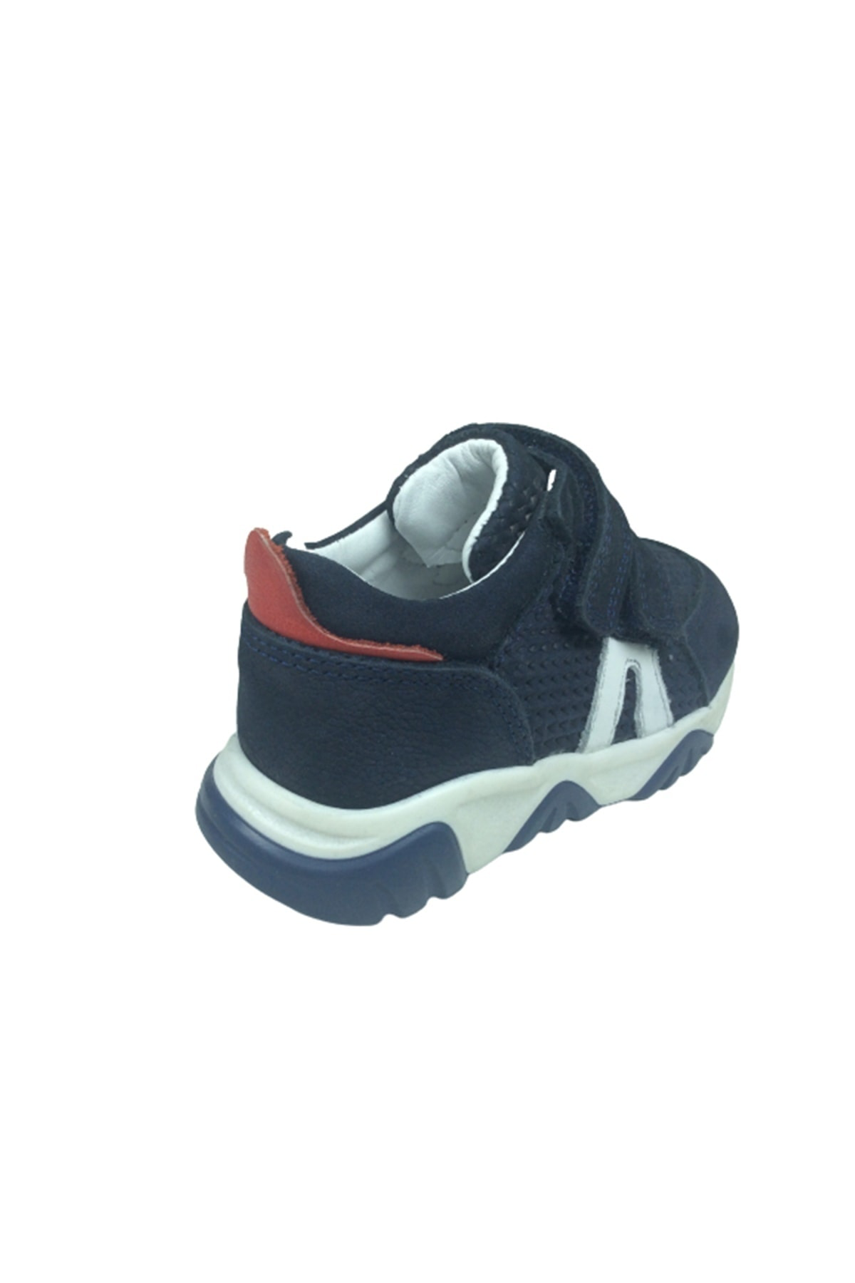 Bebe Erkek Çocuk Spor Ayakkabı Lacivert Cırtlı % 100 Deri Anatomi