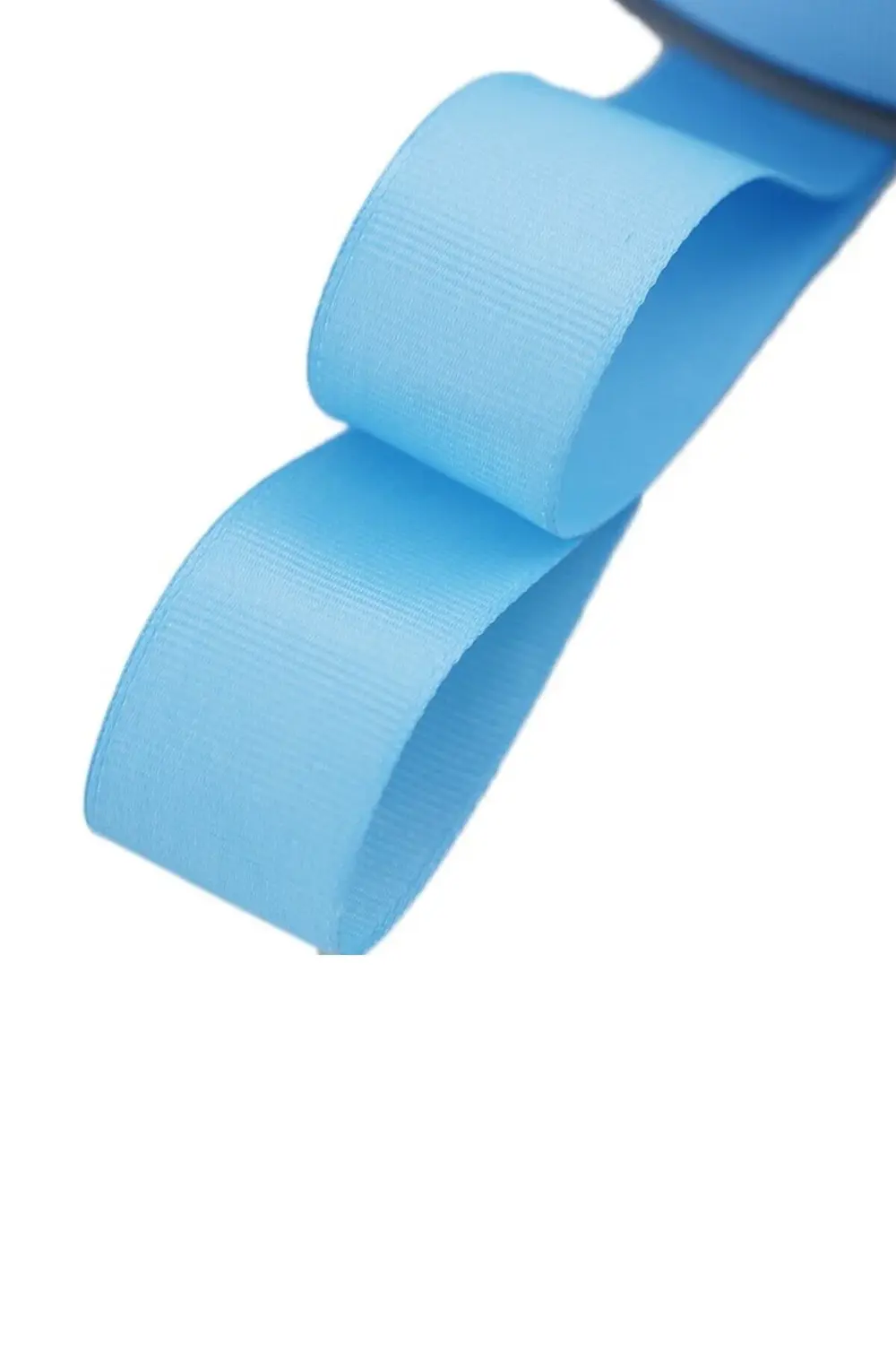 Bebe Mavi 4cm Grogren Kurdele 10 Metre. 10mt 40mm 1 Top Bebe Mavi