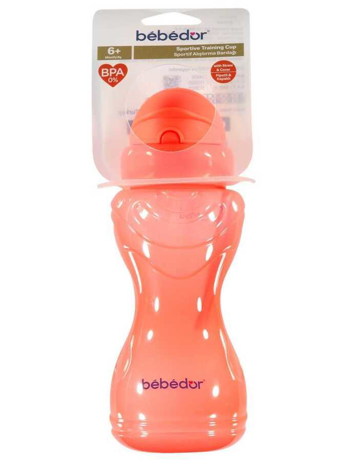 Bebedor Sportif Pipetli Alıştırma Bardağı 330ml 8504 Bebedor Sportif Pipetli Alıştırma Bardağı 330ml 8504