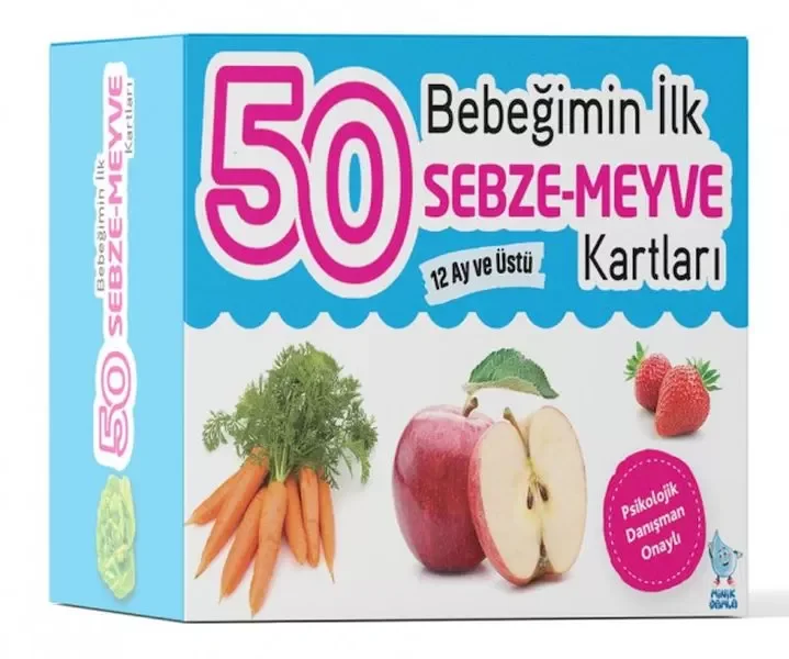 Bebeğimin İlk 50 Sebze-Meyve Kartları Fiyatı, Yorumları ve Özellikleri