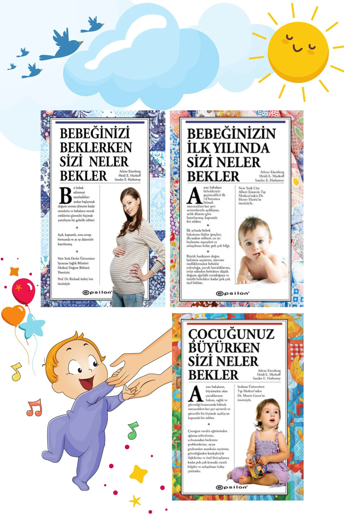 Bebeğinizi Beklerken Sizi Neler Bekler + Bebeğinizin Ilk Yılında 