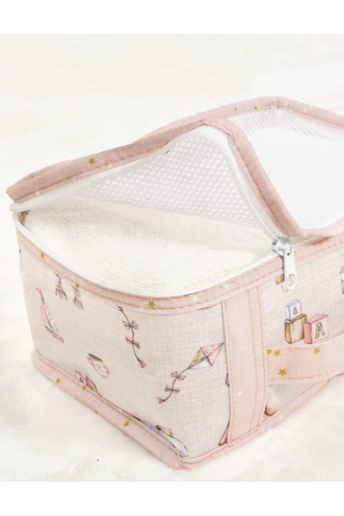 Mom'smiracles Bebek 6’Lı Seyahat Seti,Bebek Bakım Çantası Seyahat Bebek Hurcu H