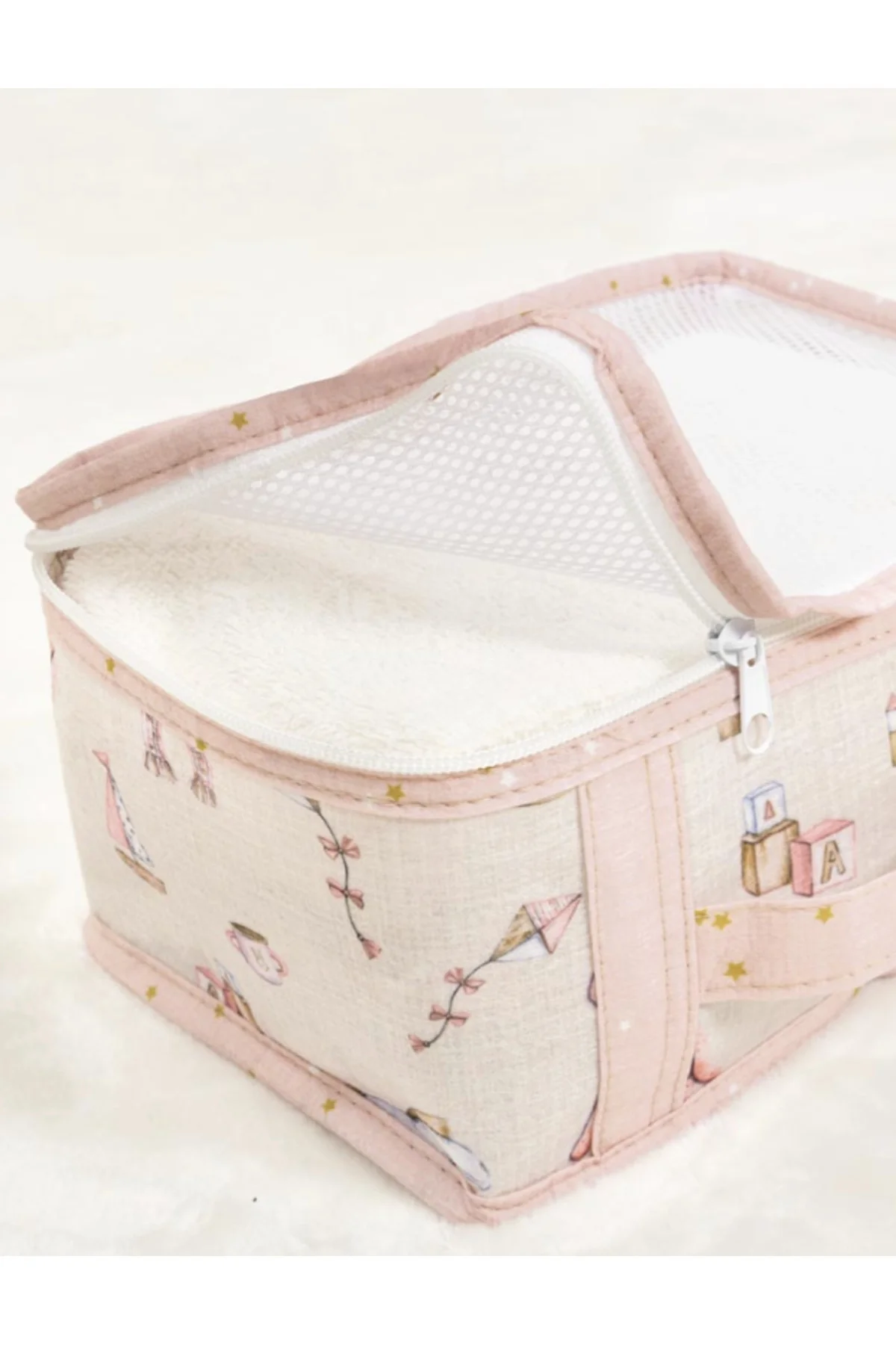 Bebek 6’lı Seyahat Seti,Bebek Bakım Çantası Seyahat Bebek Hurcu H