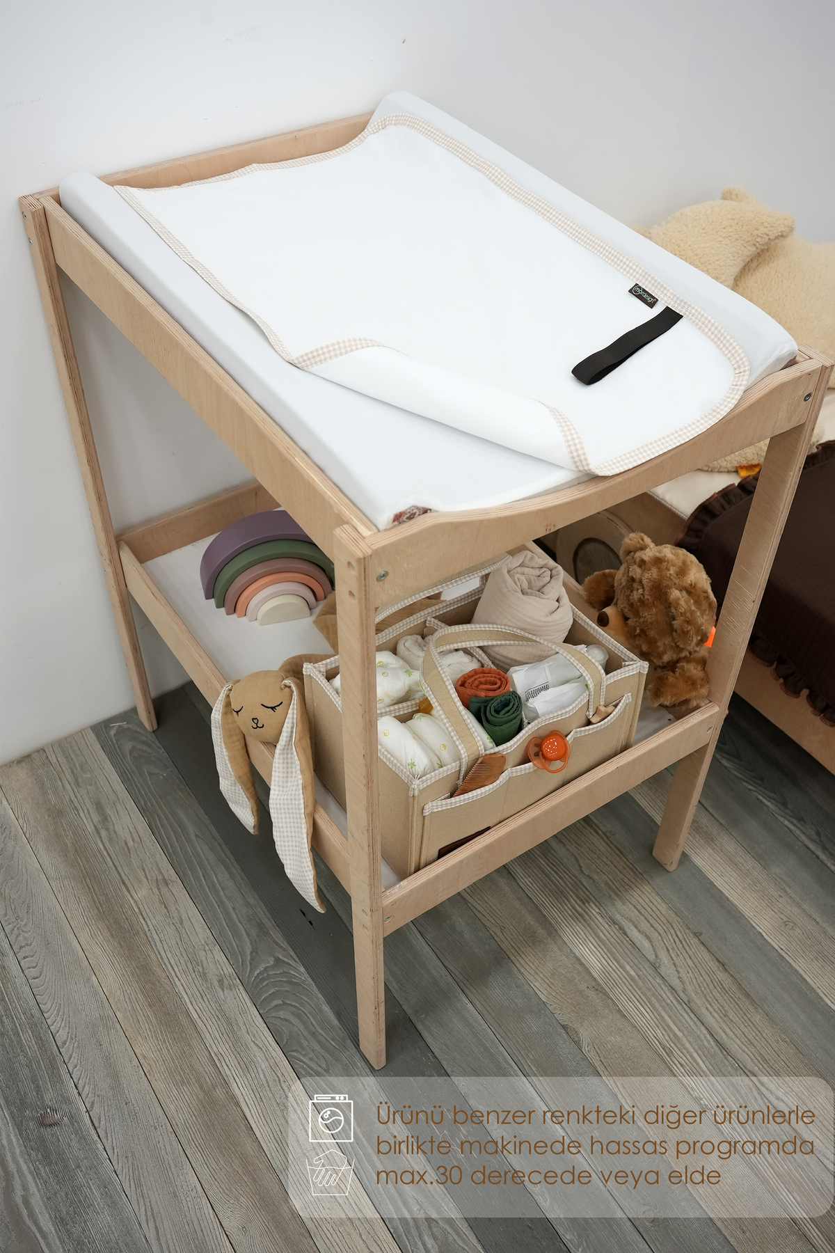 Mordesign Bebek Alez, Alt Açma, Sıvı Geçirmez Alez Alt Değiştirme, Bakım Ör