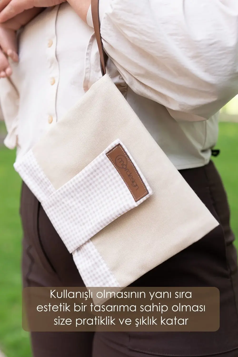 Mordesign Bebek Alt Açma Bakım Çantası, Anne Bebek Organizeri, Yıkanabilir,