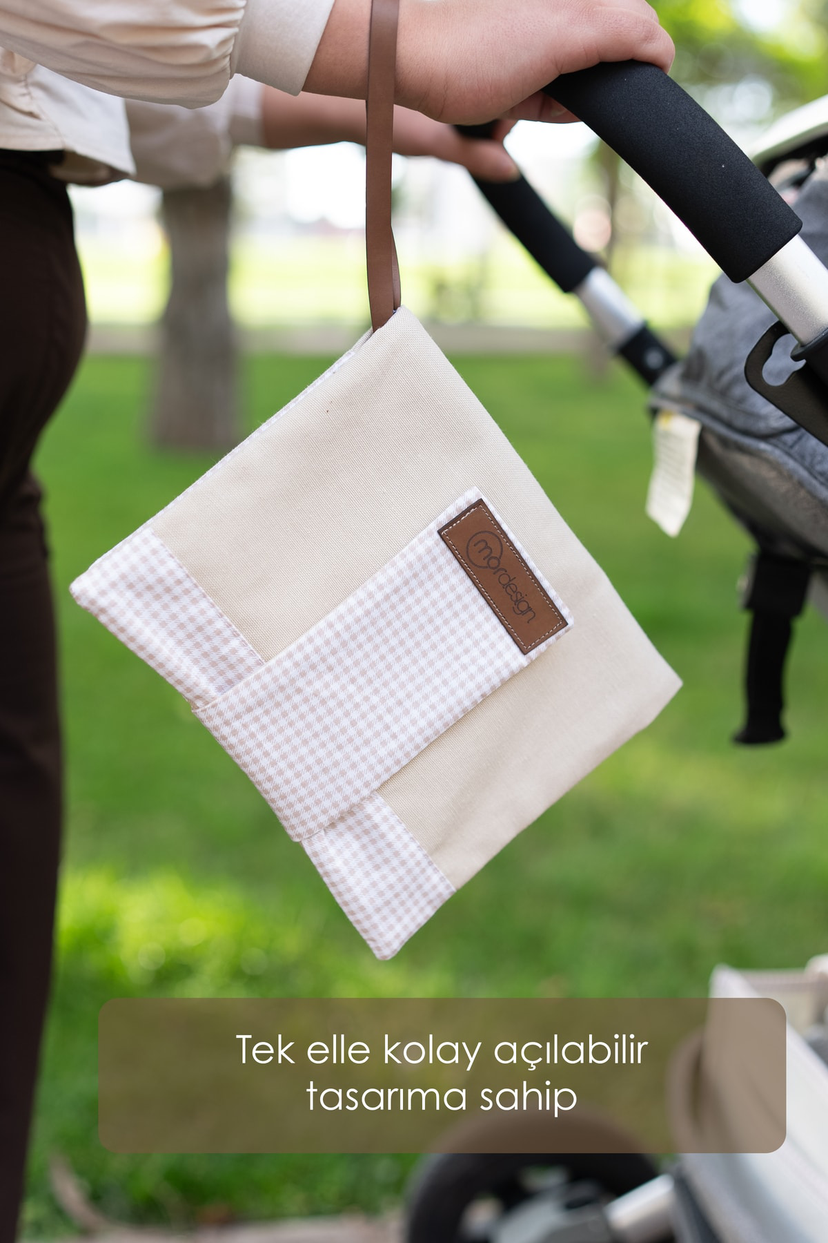 Mordesign Bebek Alt Açma Bakım Çantası, Anne Bebek Organizeri, Yıkanabilir,