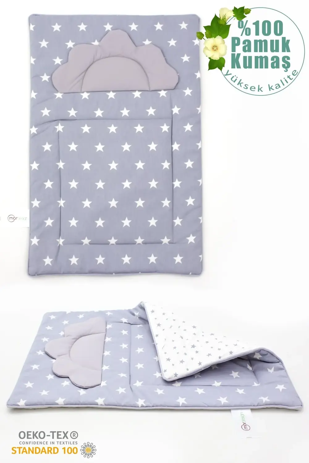 Bebek Alt Açma Minderi, Yıkanabilir, Elyaf Dolgulu Alt Değiştirme