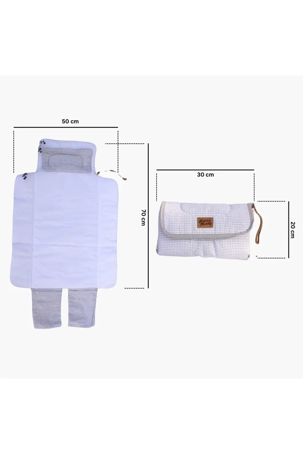 Bebek Alt Açma Örtüsü Alt Açma Minderi Su Geçirmez Alezli Hafif P