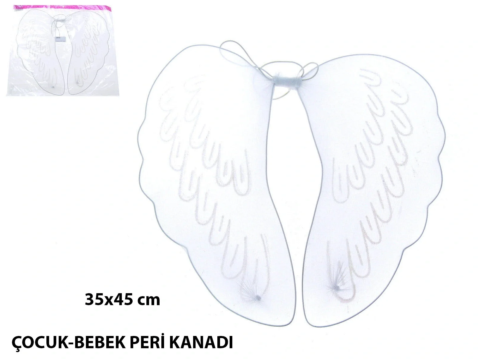 Bebek &amp; Çocuk Peri Kanadı – Kostüm Tamamlayıcı Kanat 35x45 Cm