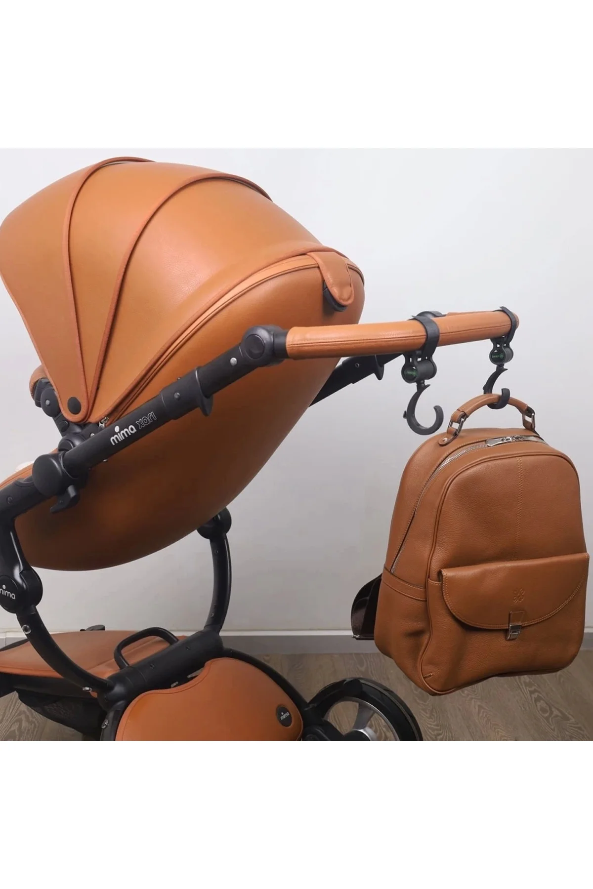 Bebek Arabası Kancası 2'li Siyah