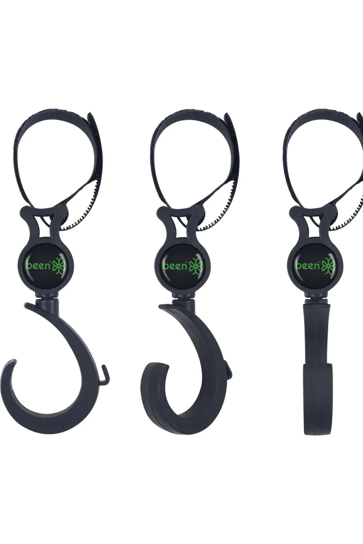 Bebek Arabası Kancası 2'li Siyah