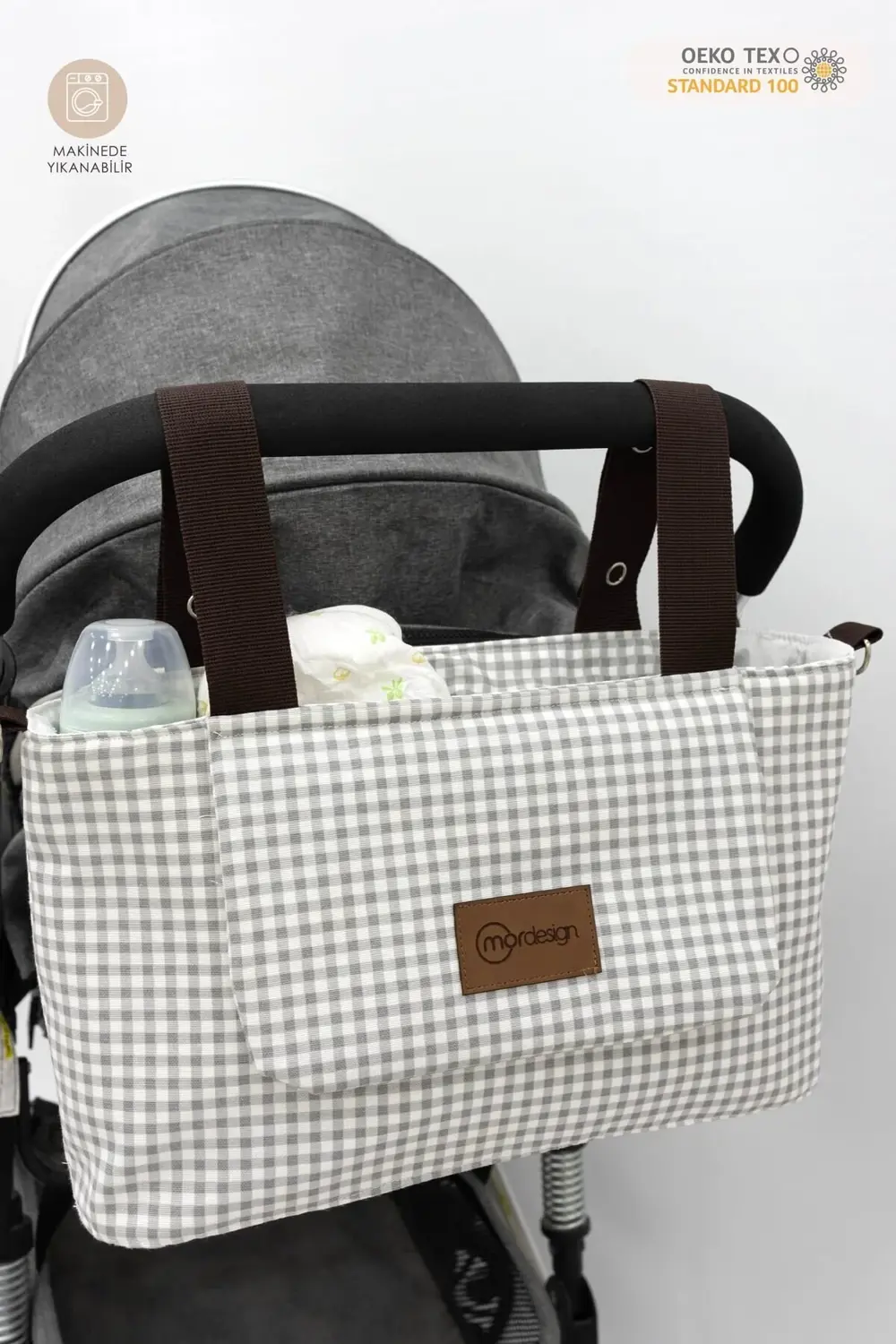 Bebek Arabası Organizer Çanta, Omuz Akılı , Anne Bebek Bakım Çant