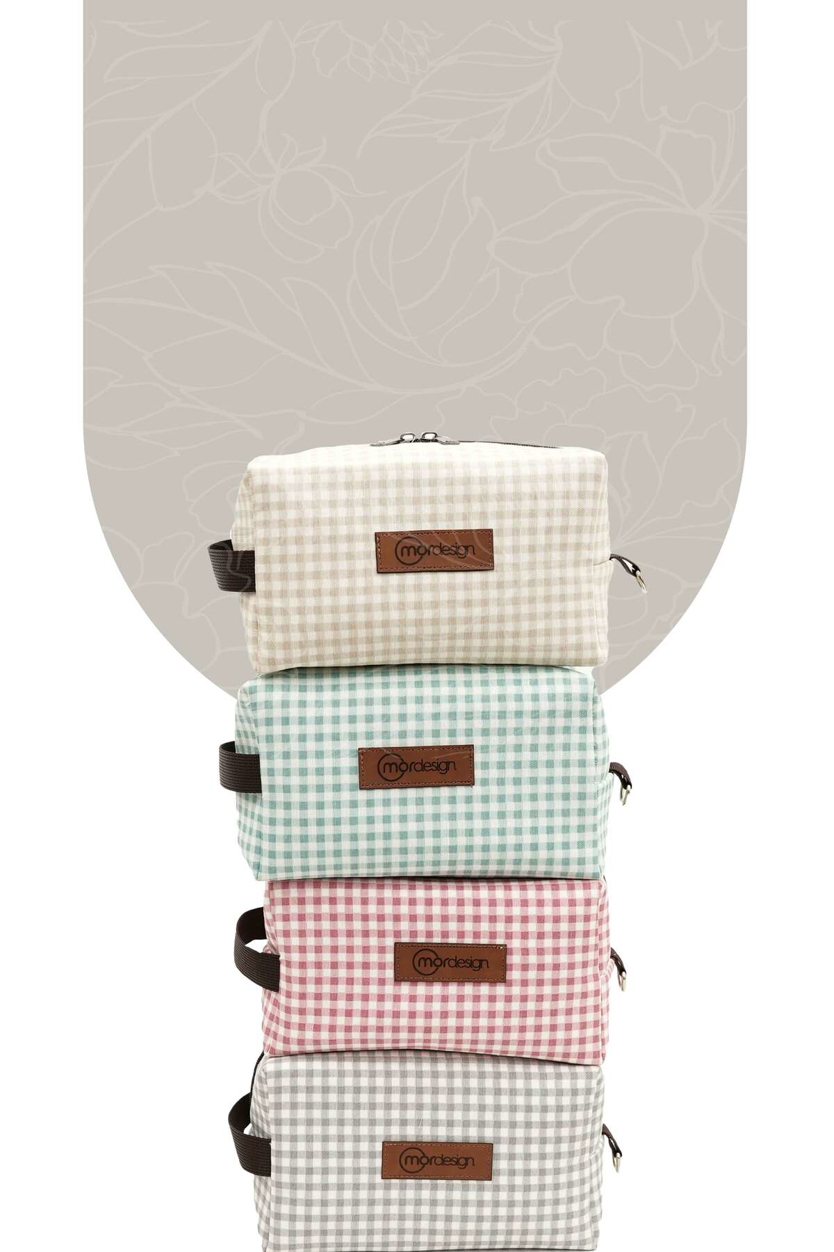 Mordesign Bebek Bakım Çantası Organizeri, İslak/Kuru, Kirli/Temiz Çamaşır,