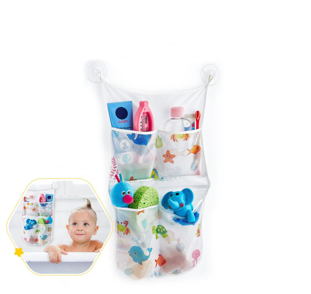 Bebek Banyo Oyuncak Torbası 469 Beyaz Bebek Banyo Oyuncak Torbası 469 Beyaz