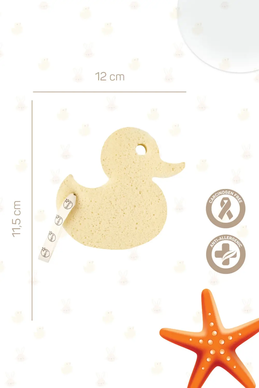 Bebek Banyo Süngeri-Ördek