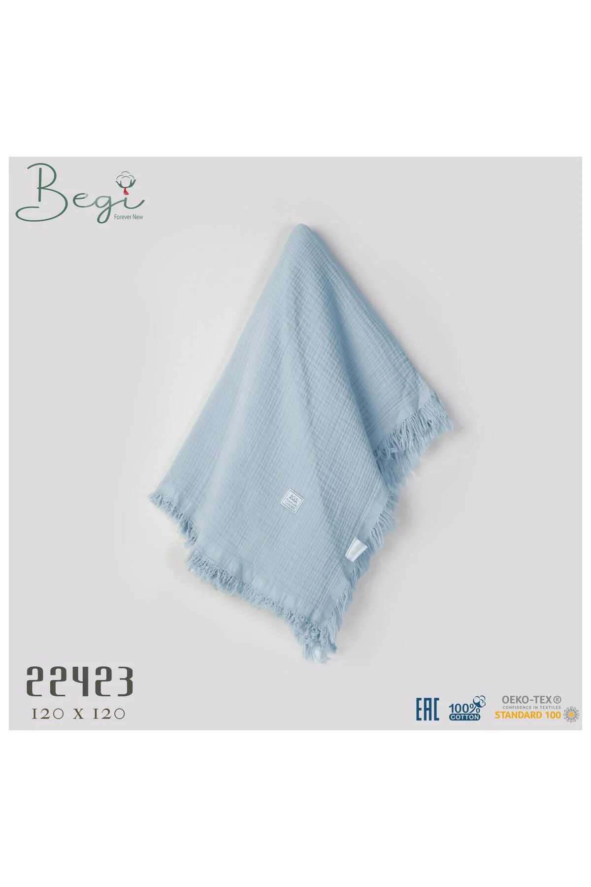 Bebek battaniyesi Müslin&öÖrtü 110x110
