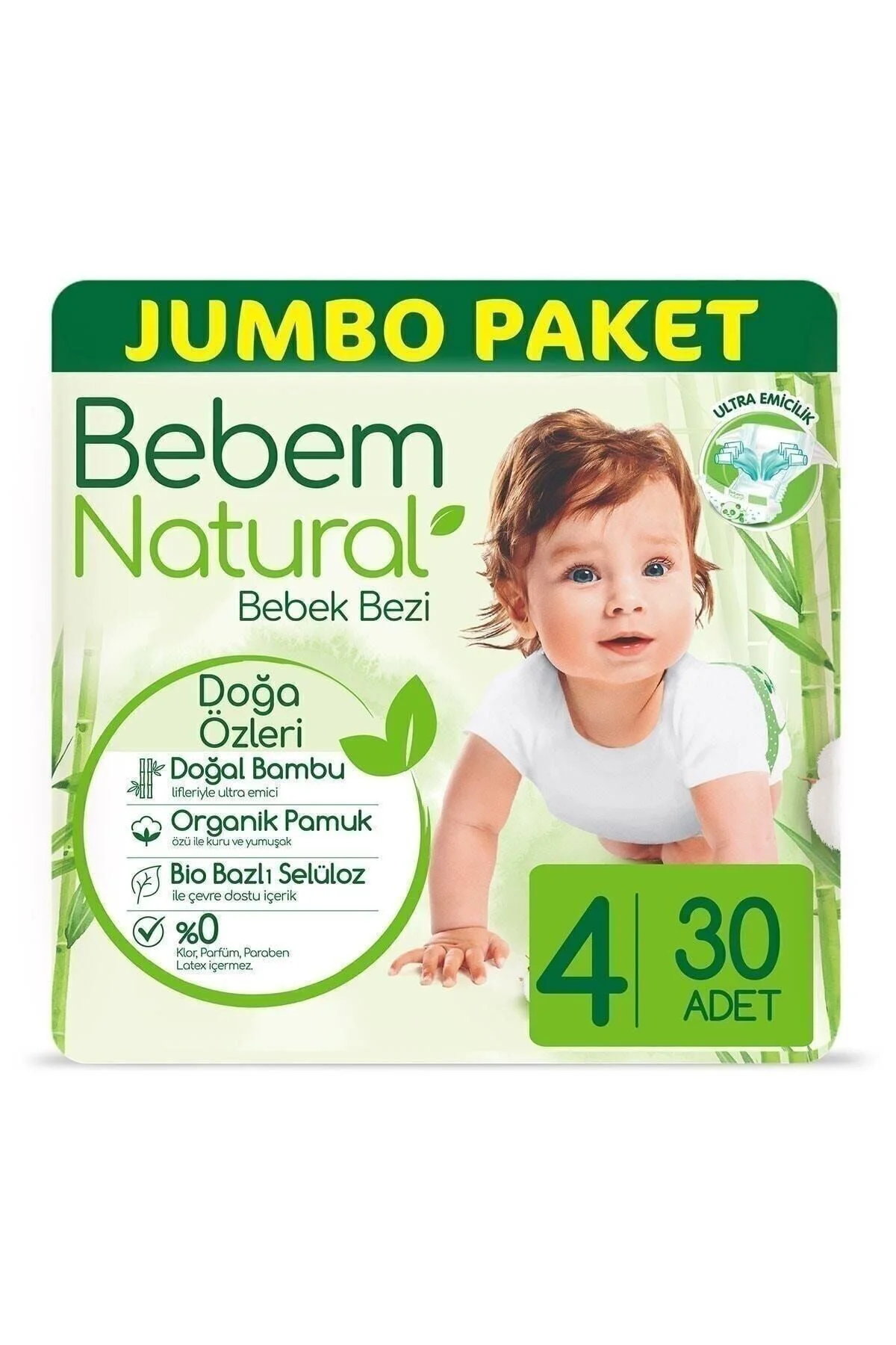 Bebek Bezi 4 Beden Maxi 30 Adet